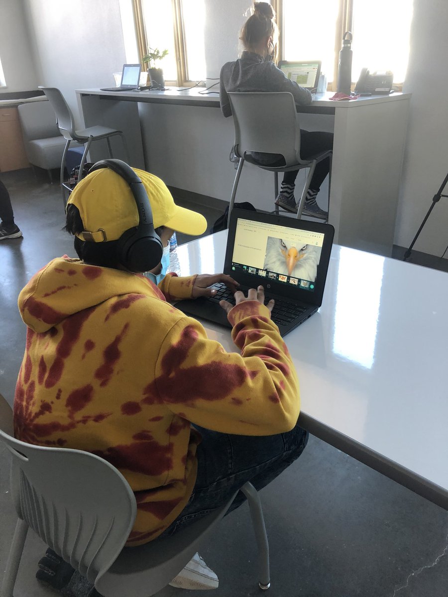 Erinsmayer's tweet image. 7th grade @Casey_Cubs are learning how to use the @ArcGISStoryMaps platform to share their “The Story Of..” projects they are creating as part of our @NatGeoEducation #ExplorerEducator experience with @rahayuoktaviani  @BVSDcolorado