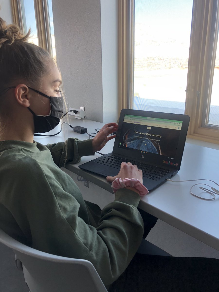 Erinsmayer's tweet image. 7th grade @Casey_Cubs are learning how to use the @ArcGISStoryMaps platform to share their “The Story Of..” projects they are creating as part of our @NatGeoEducation #ExplorerEducator experience with @rahayuoktaviani  @BVSDcolorado