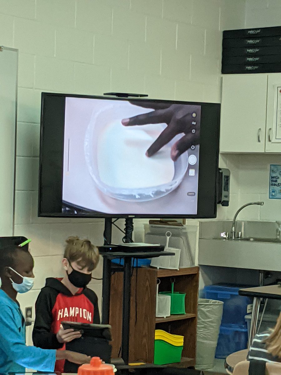 ladyruff13's tweet photo. The science around Oobleck.  Another awesome Genius hour. These gentlemen did great! #GreatDay2BaTiger @Avery_Tigers https://t.co/4xyIbDHuQV