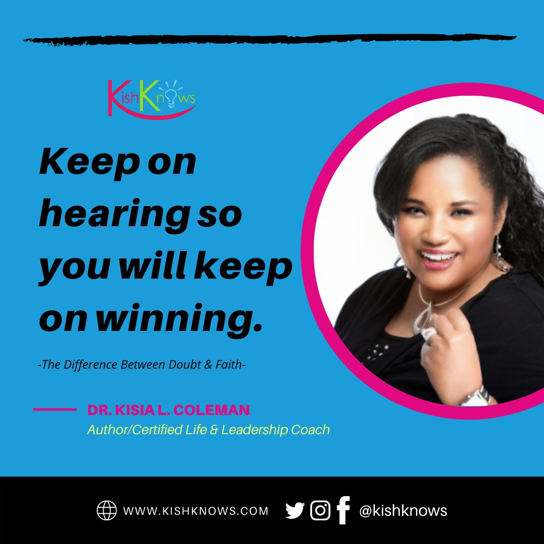 kishknows's tweet image. Keep on hearing so you will keep on winning.
#keeponhearingtheWord #kishknows #faithcomes #faithcomesbyhearing #faithcomesbyhearingandhearingthewordofGod #winthefight #winning #winthebattle