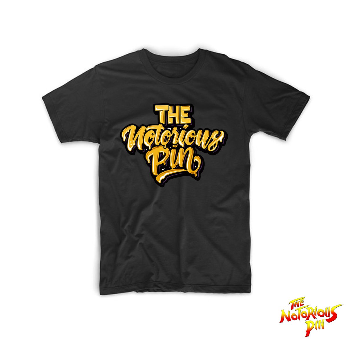 We just dropped our Logo t shirt. Shop TheNotoriousPin.com #thenotoriouspin #rialtocalifornia