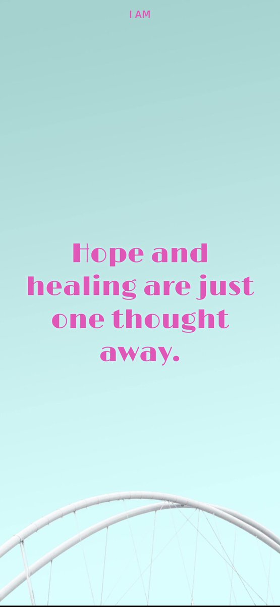baor_10's tweet photo. Hope and healing are just one thought away. 

From the I am app: https://t.co/SYgGbj29Cf https://t.co/W2FtnmCu4g
