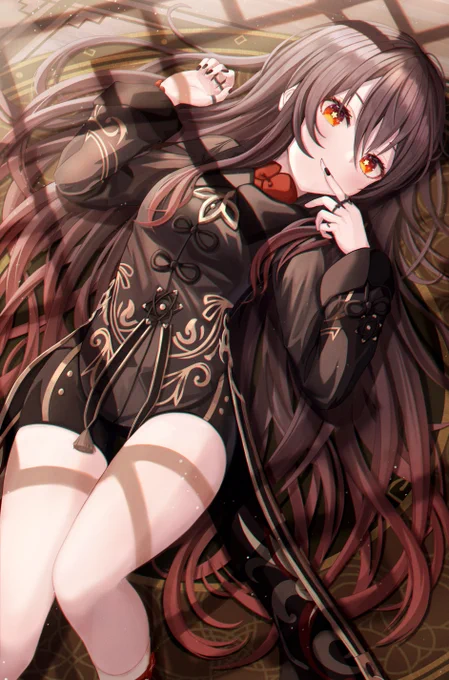 髪下ろし胡桃

#原神 