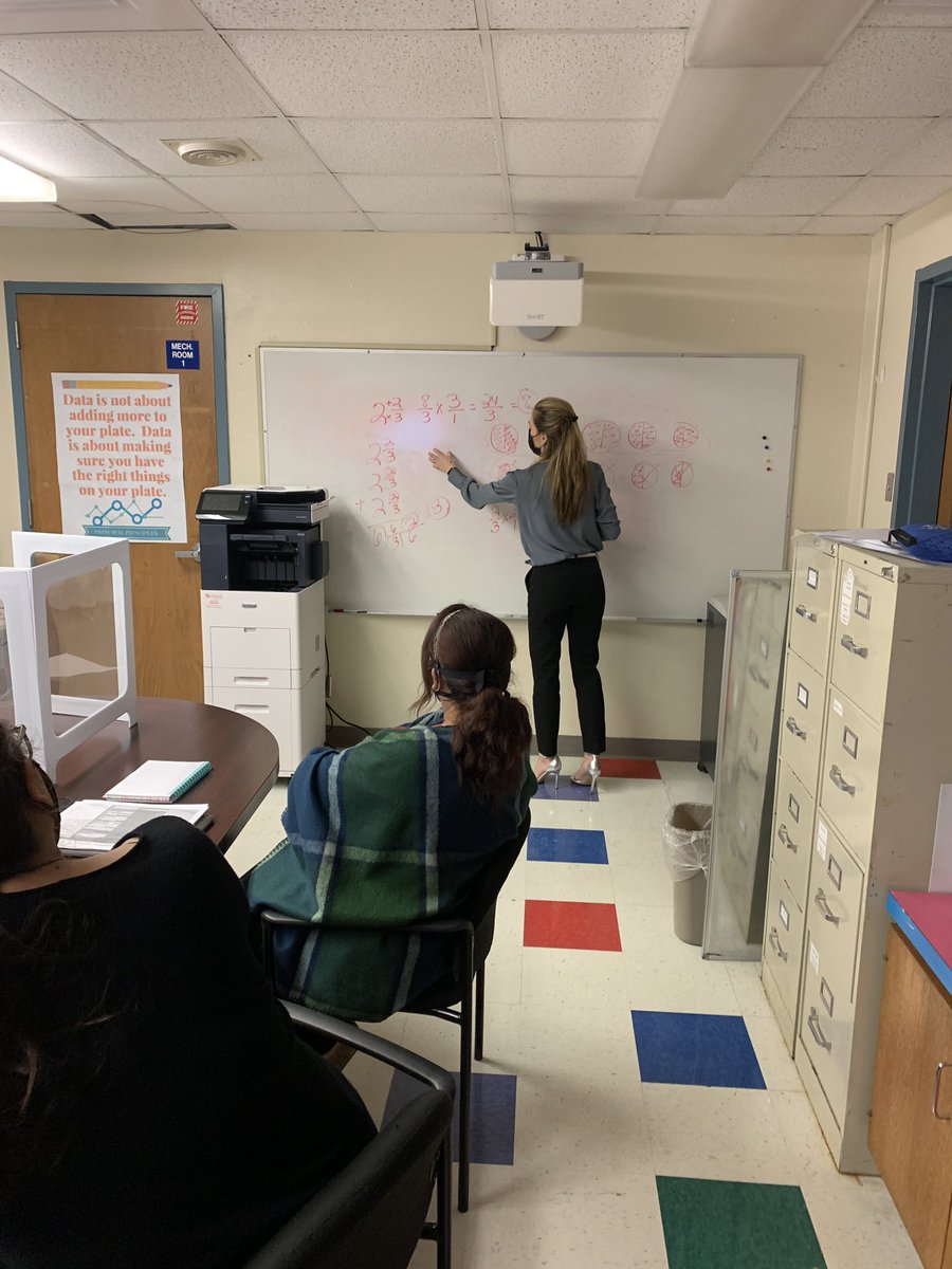 yvonne_hein's tweet photo. Collaborative Team Meetings with 4th &amp; 5th grade teachers @crockettccisd! We had a great time learning together! It’s all about quality tier 1 instruction! @Olballest1 @sajisafe24 #CCISDproud #mathisfun https://t.co/4cCbn94hOx