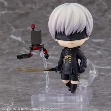 ニーア オートマタ 9s ヨルハ九号s型 のねんどろいどが予約受付中 ポッド153や機械生命体などのオプションパーツが付属 ゲーム エンタメ最新情報のファミ通 Com