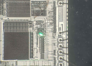Article on laser glitching P87C52EBPN security and more

caps0ff.blogspot.com/2021/02/februa…

We give brief updates on recently completed and in progress projects. The main focus is using a laser to glitch security circuitry on several 8051 based MCUs from vintage arcade cabinets