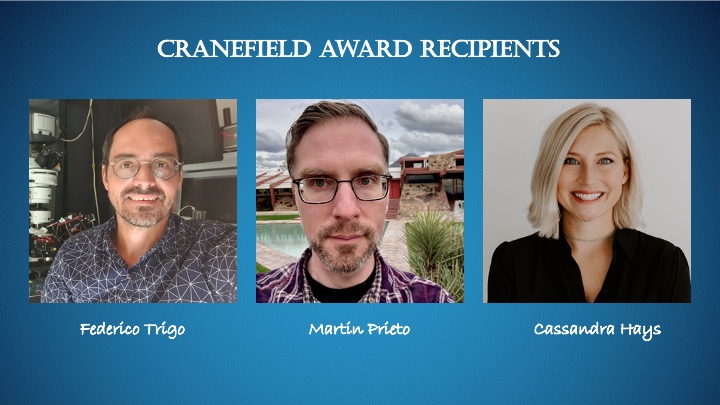 Society of General Physiologists (@sgpweb) on Twitter photo We are thrilled to announce the new Cranefield awardees, who produced outstanding research & 2020 <a href="/JGenPhysiol/">Journal of General Physiology</a> papers:
FEDERICO TRIGO at @Univ_Paris & <a href="/IIBCE/">Instituto Clemente Estable</a>,
MARTIN PRIETO at <a href="/StanfordMed/">Stanford Medicine</a>,
CASSANDRA HAYS <a href="/CassHays/">Cassandra Hays</a> at <a href="/unmc/">University of Nebraska Medical Center</a> & <a href="/CreightonSOM/">CreightonSOM</a>!
CONGRATULATIONS!🎉👏🏽 #award We are thrilled to announce the new Cranefield awardees, who produced outstanding research & 2020 <a href="/JGenPhysiol/">Journal of General Physiology</a> papers:
FEDERICO TRIGO at @Univ_Paris & <a href="/IIBCE/">Instituto Clemente Estable</a>,
MARTIN PRIETO at <a href="/StanfordMed/">Stanford Medicine</a>,
CASSANDRA HAYS <a href="/CassHays/">Cassandra Hays</a> at <a href="/unmc/">University of Nebraska Medical Center</a> & <a href="/CreightonSOM/">CreightonSOM</a>!
CONGRATULATIONS!🎉👏🏽 #award