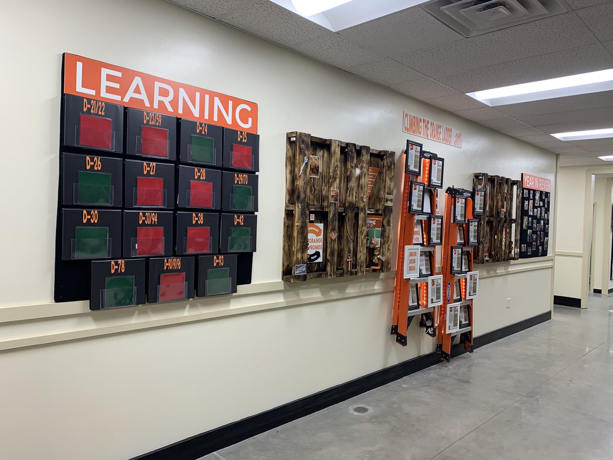 Loving our back office, break room and training’s room new look! A big “Thank You” to the company for the remodel investment! It has sparked decorative creativity and boosted the associates moral. What a great company we work for!