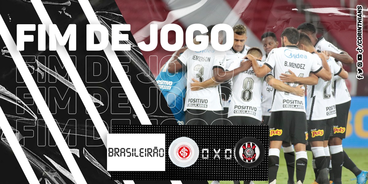 Internacional e Corinthians ficam no empate em jogo cheio de gols