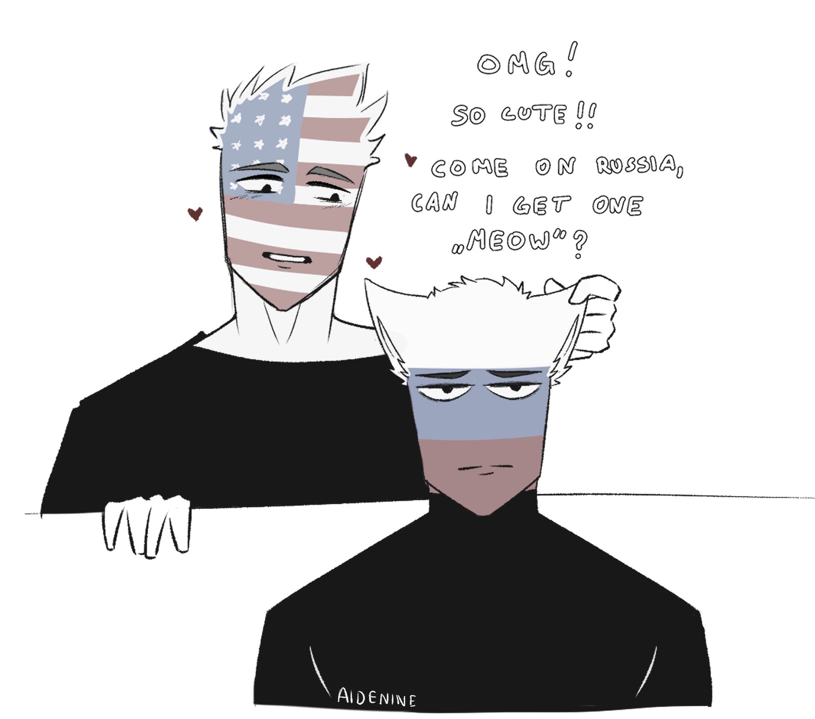 Aidenine on X: ah, yes, two alcoholics #CountryHumans #rusame #Poland  #comics  / X