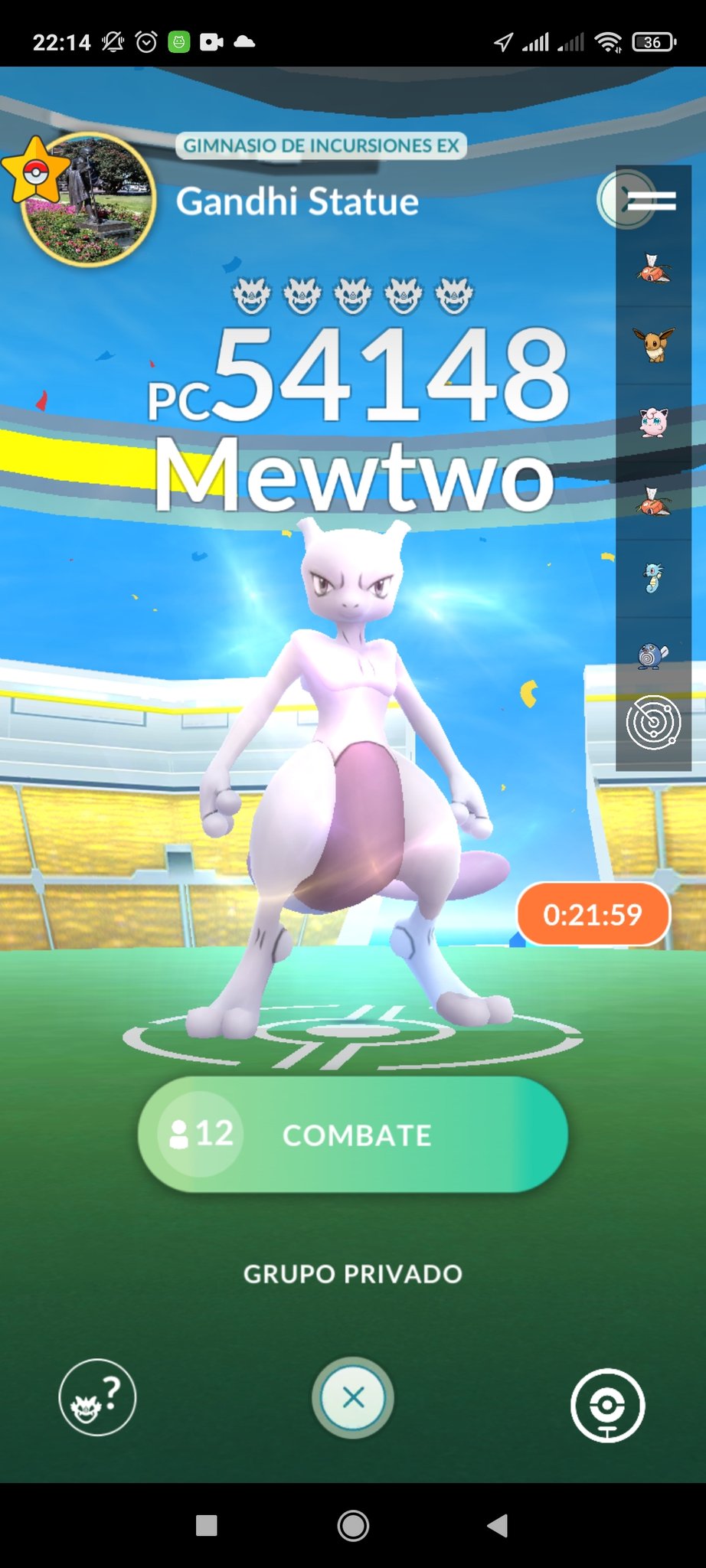 Pokémon GO  Mewtwo estará disponível em raides normais - NerdBunker