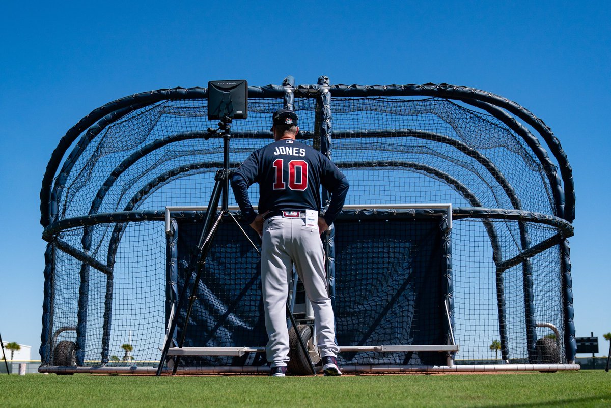 Braves's tweet photo. How it started:             How it’s going: https://t.co/ijc8zry8iJ