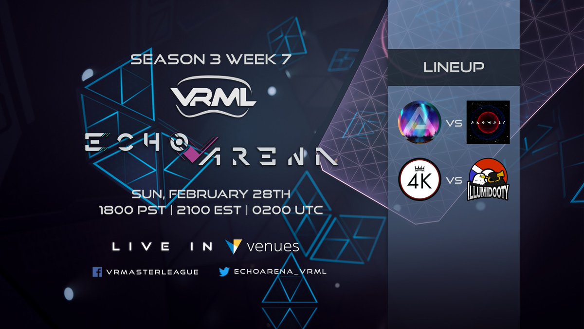 This weekend! Tune in for these #Venues Showcases!

EU 🥽ocul.us/3pVkI40
NA 🥽ocul.us/2NDBg3m

You can also view the matches on #Twitch, Facebook and #YouTube. Which teams will you be rooting for🥏🤖✨