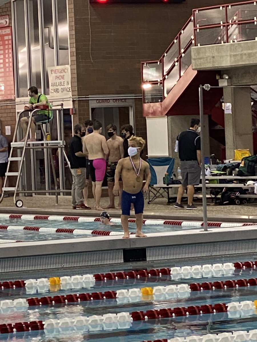 TWKswimdive's tweet photo. Alex repeats his earlier effort with another 3rd place finish, this time in the 100 back!  Almost dropped another 6 seconds!! Congratulations to all the competitors, you are all amazing and an inspiration!!! https://t.co/VNP174B3Bd