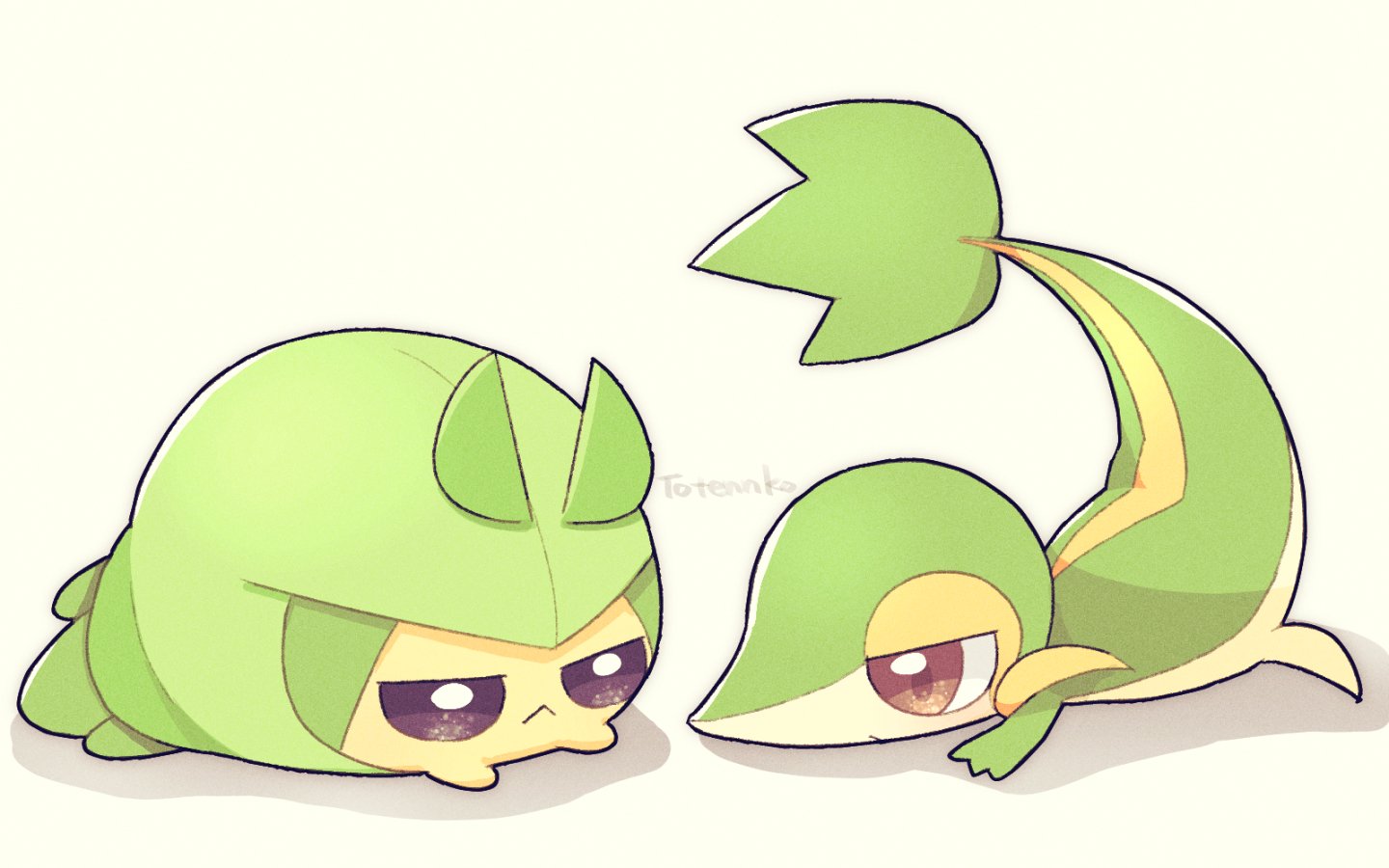 とうてんこ クルマユとツタージャ T Co Auvamzaha9 Twitter