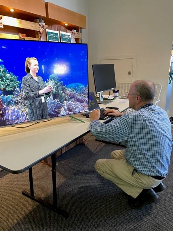 UnderwoodCentre's tweet photo. Underwood Centre team members are contributing to the inaugural Department of Education STEM Conference in Launceston today. The theme is "Engaging Technologies". #UnderwoodCentre University of Tasmania Department of Education, Tasmania @STEM_Tasmania #STEMConfTas #STEMTasmania https://t.co/OF40G7n4Ml