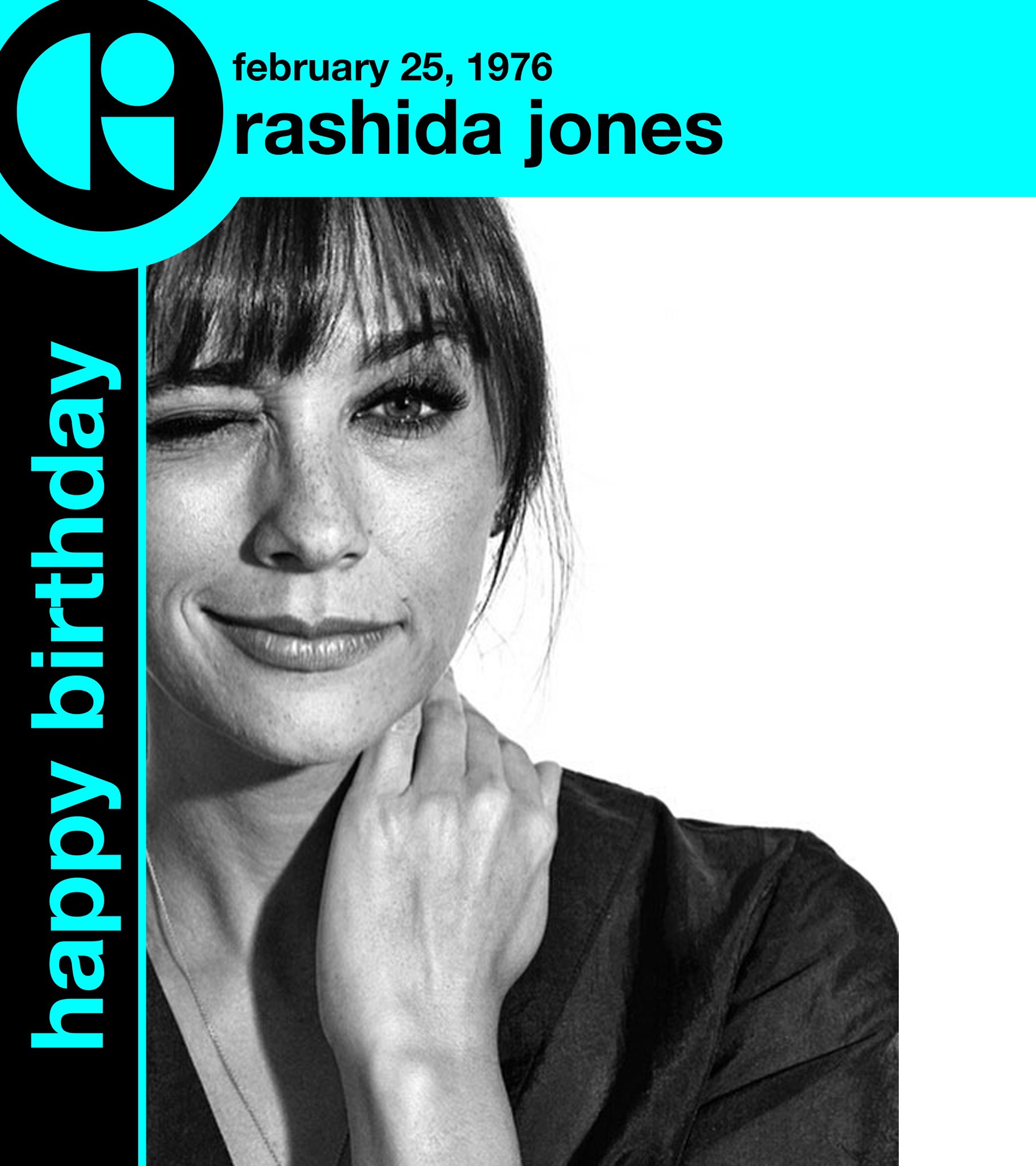 Happy birthday to Rashida Jones! We loved her in Parks and Recreation and The Office    