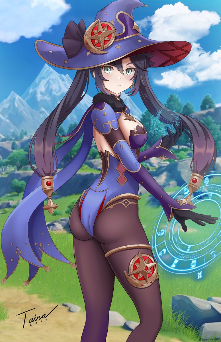 TAtowaku's tweet photo. Here’s my digital drawing of Mona from Genshin Impact! #anime #Genshin_Impact #genshinimpactfanart #mona #fanart #art #digitalart https://t.co/kBDAeykEdY