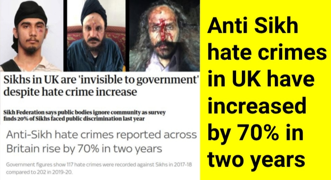 ManmeetSethi4's tweet photo. #SikhsForJustice #SikhsForHumanity #Sikhs #UK #CrimeIncrease #AntiSikh @ind_ank @Anand77503693 @KSRor2 @fireAnd_Bloodd @ask_prabhat @AKS_BLR, @soharasoru @Krishna66993525 @Ashutosh_hind @Rahulamitynoida @justcurious00 @rana_sukhjit @MRajnish2 @utkarshvsingh @AlpeshRohit8 https://t.co/gP7wBl4qxP