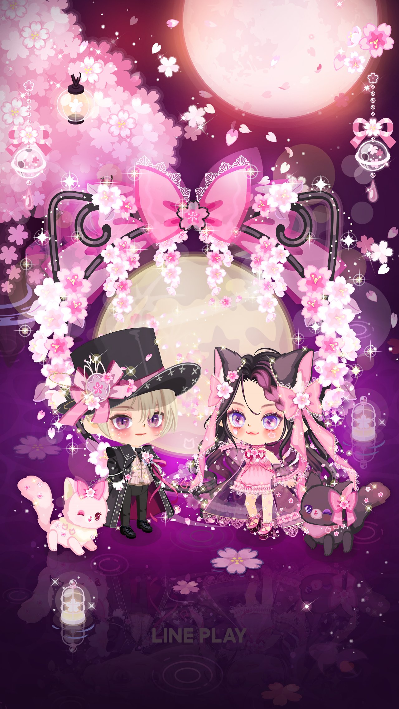توییتر Line プレイ ラインプレイ Jp در توییتر 3月のline プレイの壁紙が登場 今月のテーマは満月の桜ピクニック ダウンロードして幻想的なお花見気分を味わってね チェリーのダイアリーからも壁紙をダウンロードできます 壁紙は各デバイスの設定手順に
