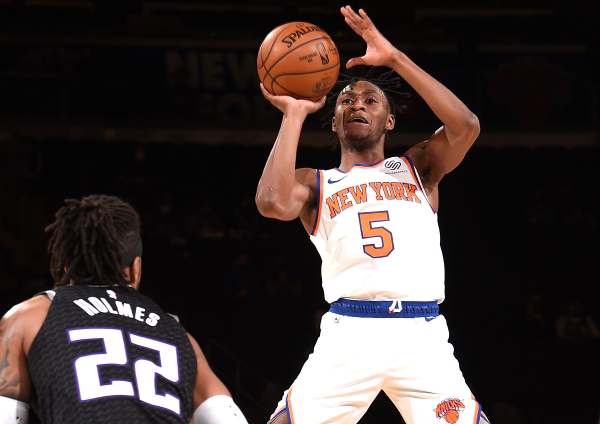 Immanuel Quickley puts on show for Knicks fans in win