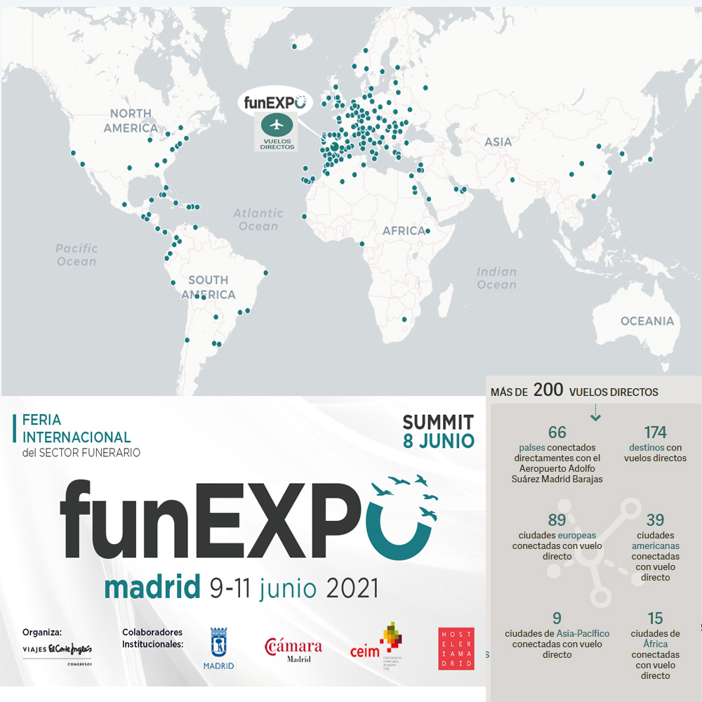 Funexpomadrid's tweet image. #Madrid, la ciudad con mejor #conectividadaérea de #Europa
Asiste a @Funexpomadrid 2021 en vuelo directo, sin escalas, desde 174 destinos de 66 países de cuatro continentes
👉+ info: funexpomadrid.com/funexpomadrid2…