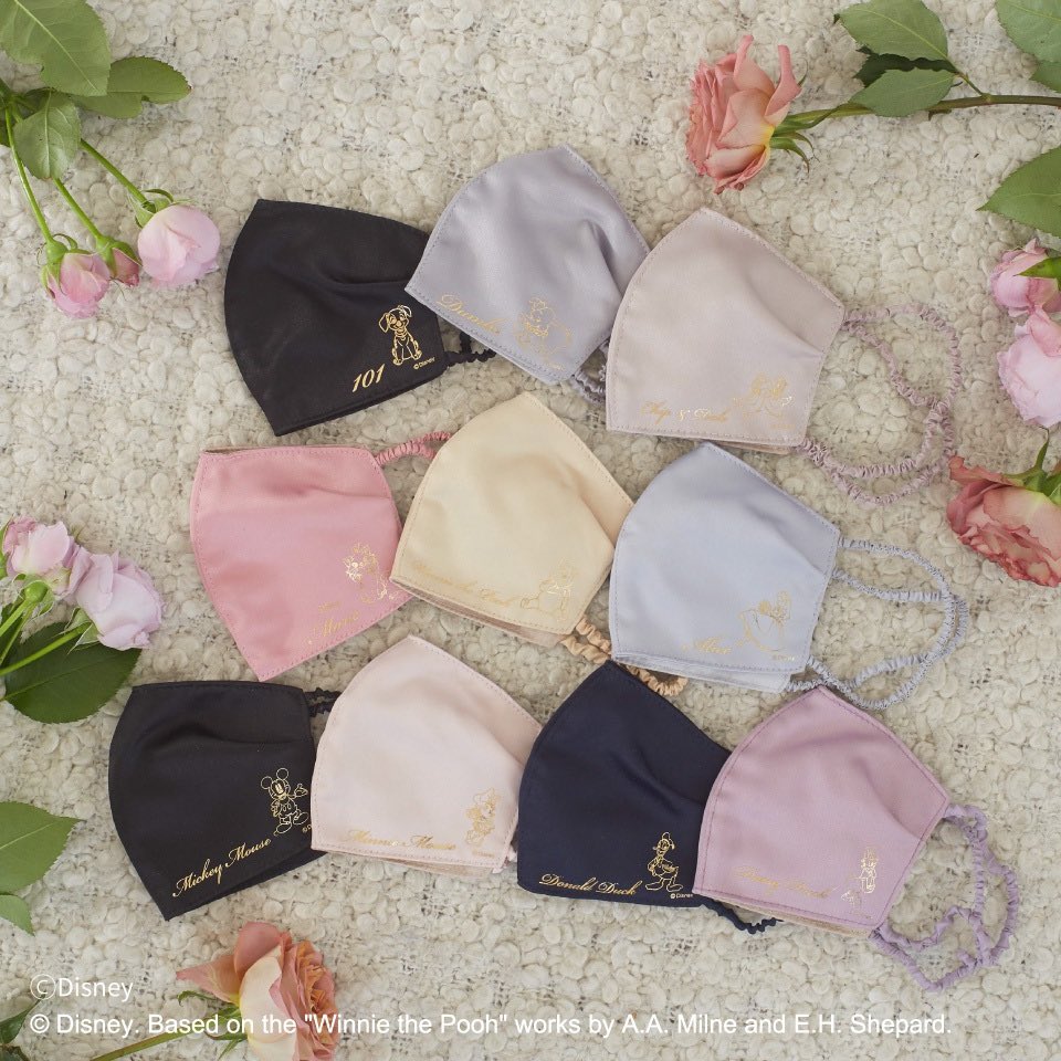Maison De Fleur V Twitter 本日2 26 Fri 00よりストライプクラブにて受注受付開始 受注生産 Disney Collection Satin Mask 人気のサテンマスクにディズニーキャラクターをワンポイントでプリントしたデザインが登場 T Co Uz05r1bjzp T Co