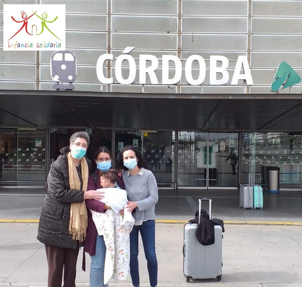 Recibimos con cariñó en Córdoba a Gael, desde Honduras. 
Gael será operado de corazón en <a href="/HUReinaSofia/">Hospital Universitario Reina Sofía</a> 
Agradecidos a la empresa lucentina Efficold por apadrinar su viaje, y a su familia de acogida por abrirles las puertas de su hogar y corazón.

#INFANCIASOLIDARIA