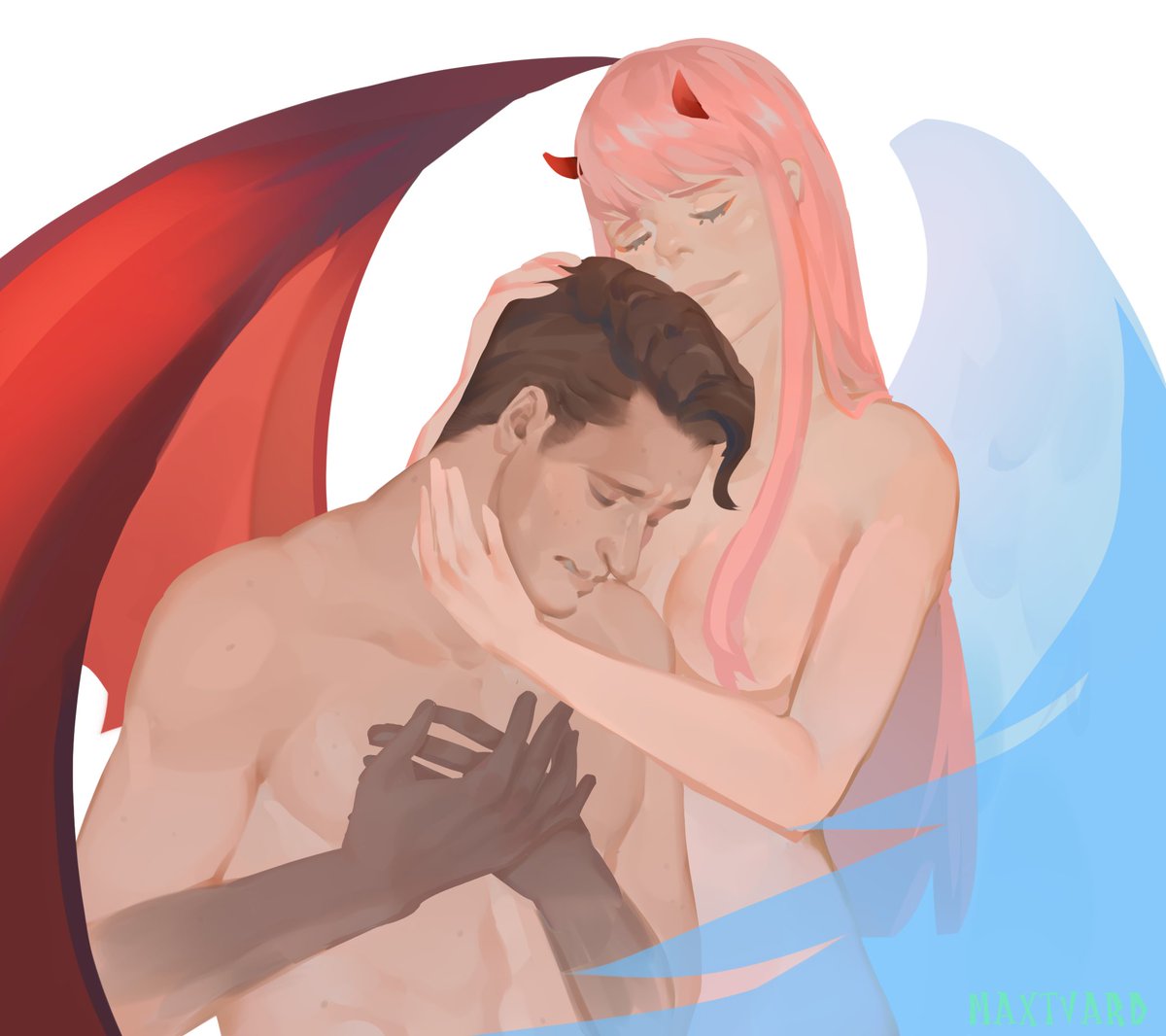 HankconBig's tweet photo. #DetroitBecomeHuman #Hankcon #Hannor

"People don't understand. They think we are monsters. We are different from them"
"I don't want to be different"
"For everyone you are dangerous. As I. Only one person can accept you"
"Darling?"
"Say his name, Connor"
"Hank"

#Succubus_Tale https://t.co/Wl81F7S2iM