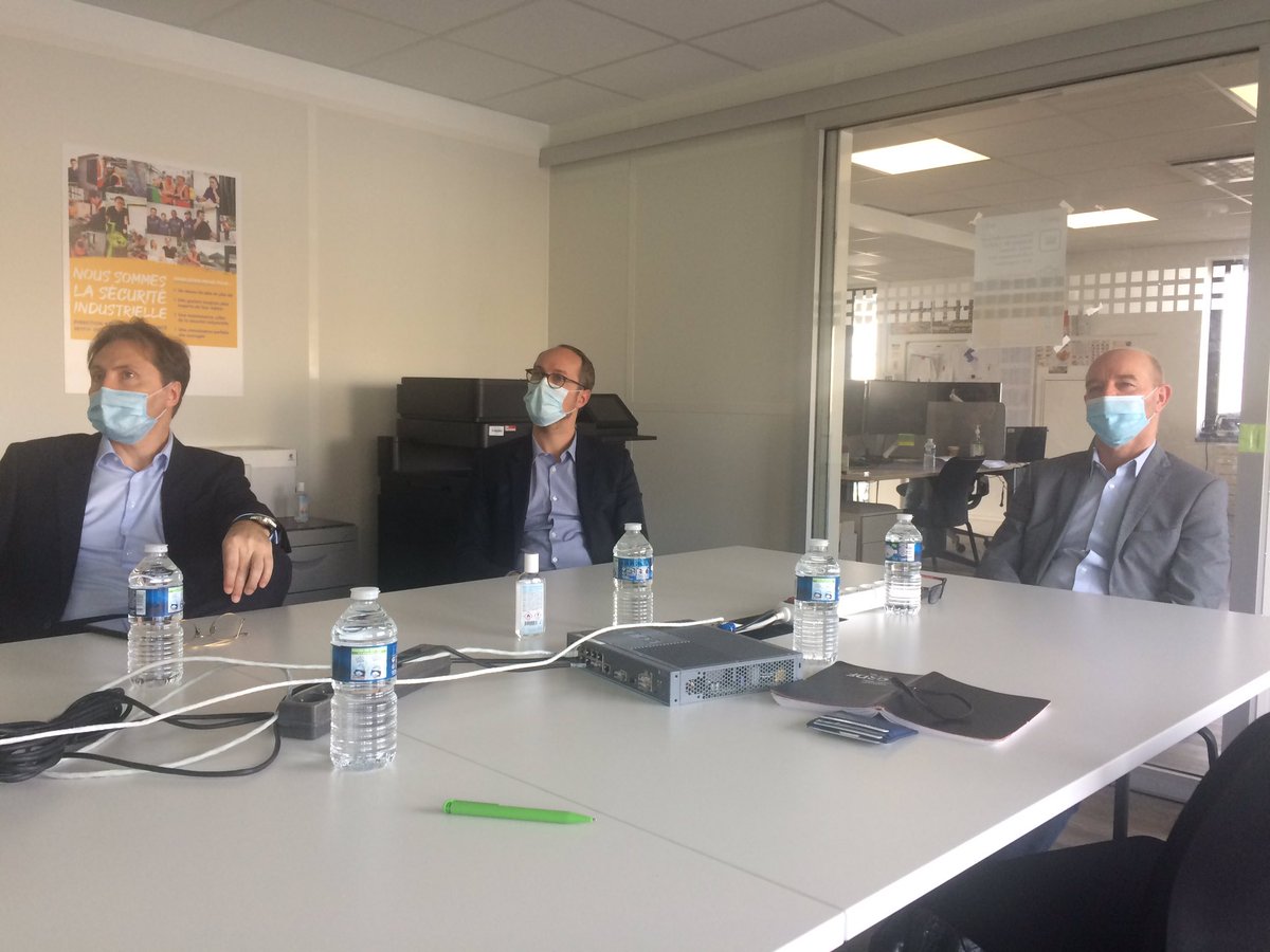 Heureux de la qualité des échanges hier à Sartrouville avec notre DEX <a href="/JeanPierreCout3/">Jean-Pierre</a> DR <a href="/FWintenberger/">Franck Wintenberger</a> et DCT <a href="/bdesingly/">Bertrand de Singly</a> pour la visite du BEX BDS, A2T et AI <a href="/GRDF/">GRDF</a> <a href="/HoucemABID/">Houssem ABID</a> <a href="/Arcat31/">Arnaud Catoire</a> <a href="/GuillemotJulien/">Julien_Guillemot</a>
