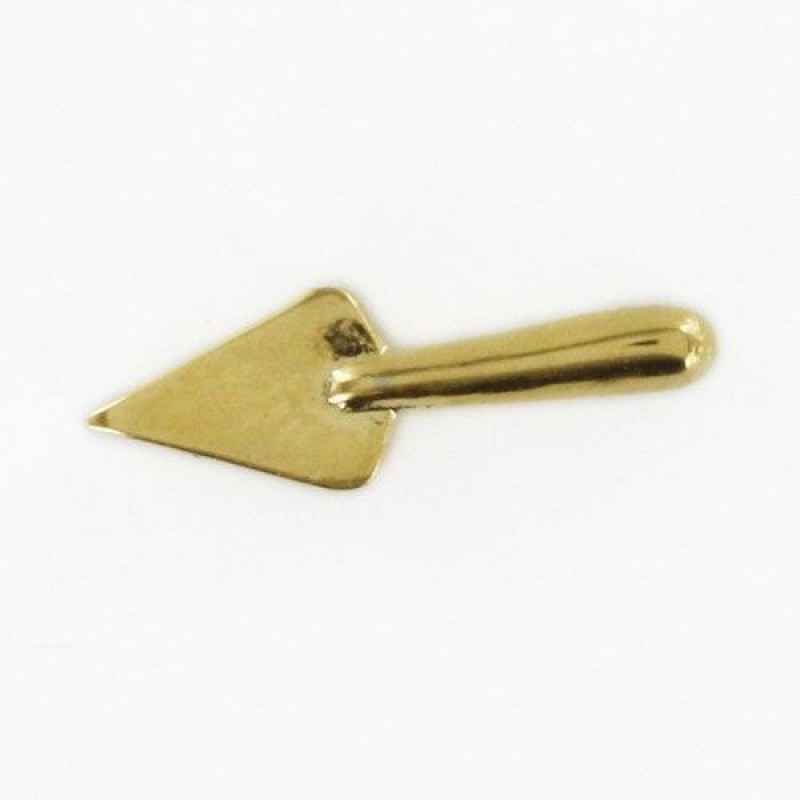 masoniccollect's tweet image. A beautiful design but effective, a Trowel Masonic Lapel Pin or Badge in base metal gilt, highly polished with a clutch pin fitting @  bit.ly/3aoJ29T &amp;amp; Get FREE #UK delivery on orders over £69.
#MasonicCollection, #MasonicPin, #MasonicBadge, #MasonicBadges, #Masonic
