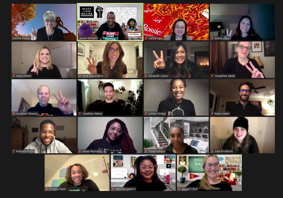 EDL Thursday cohort <a href="/USCRossier/">USC Rossier</a> celebrated Black History Month with a black out! 🖤 So proud to be part of this group of amazing educators! ❤️💛✌️ #FightOn #futuredoctors