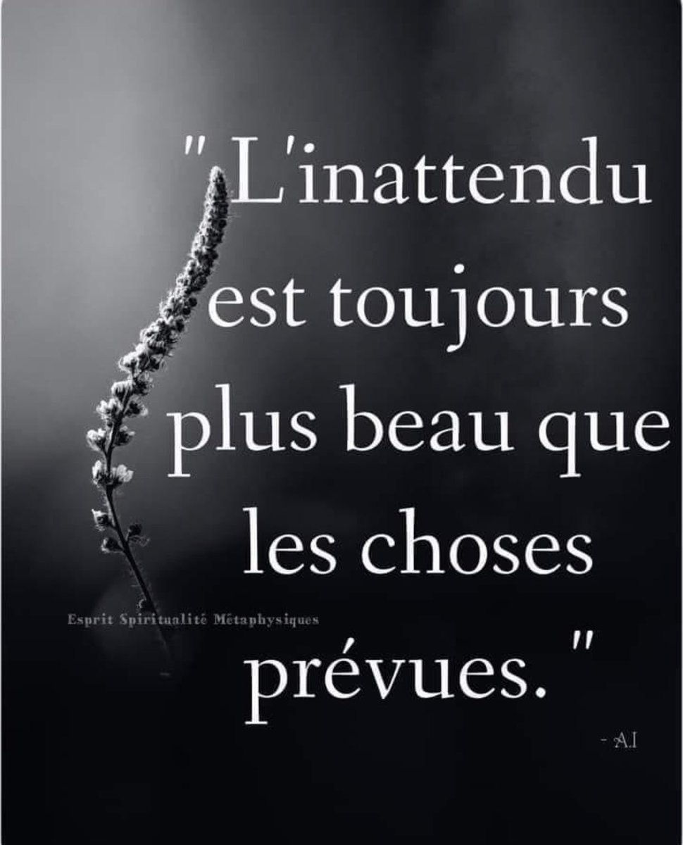 Jihane Cambon Bonne Journee Inattendu Plusbeau Imprevu Citation T Co Da8ztsay1s Twitter