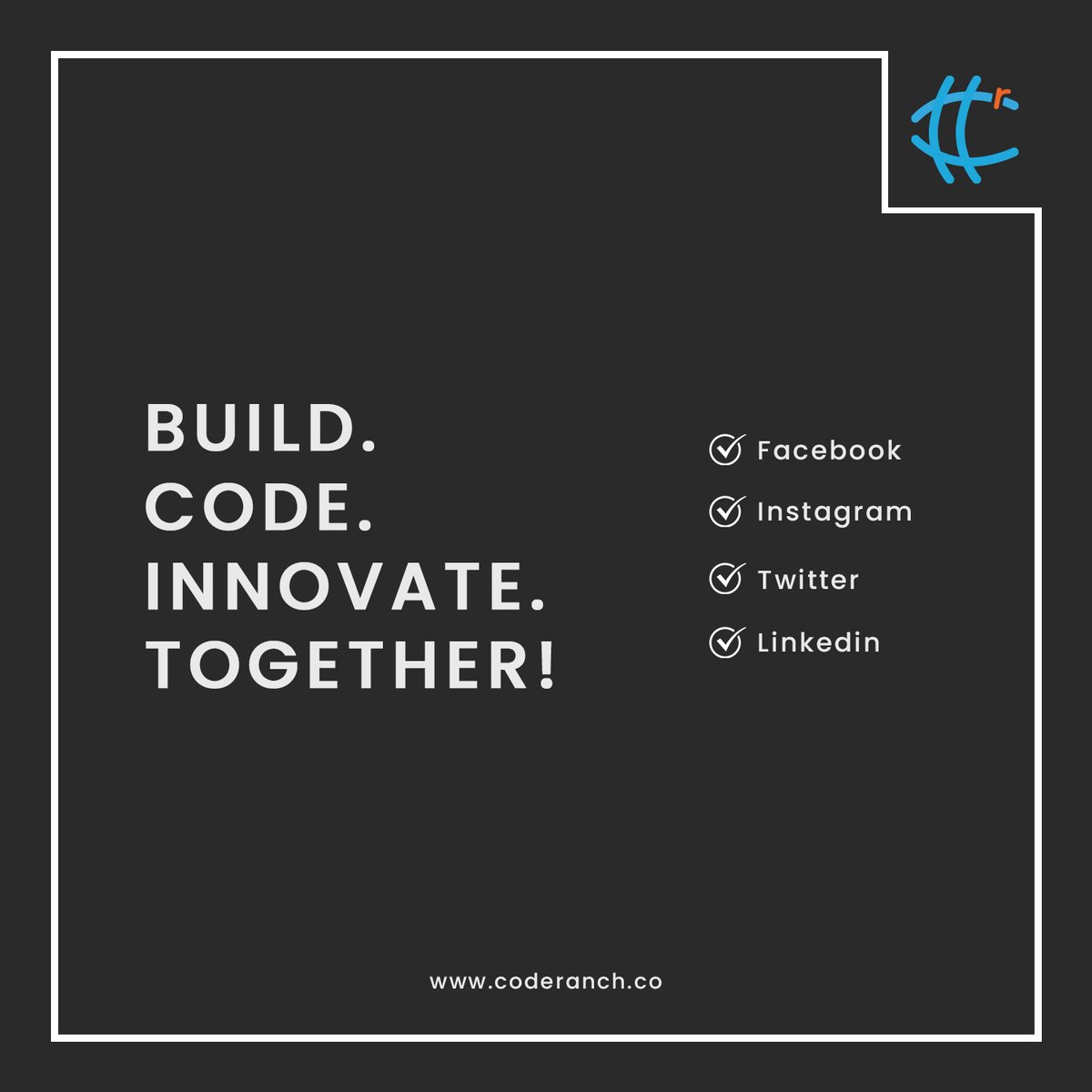 coderanchtech's tweet image. Greetings from CodeRanch Technologies !
We are happy to share that we are now on social media.
Please Follow and Like us ~
#coderanch #softwaredeveloper #business #codinglife #socialmediamarketing #websitedevelopment #programmers #appdevelopment #softwaredevelopment #tech