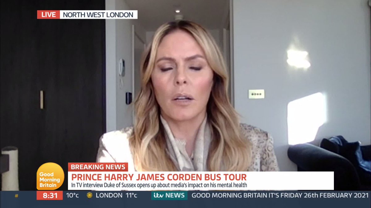 ‘I’ve got huge empathy for both of them and why can’t they have a voice.’
@patsy_kensit says she empathises with Prince Harry and Meghan after his revealing interview with James Corden.
She herself faced a lot of attention from the British media. https://t.co/E2veFUGjg4