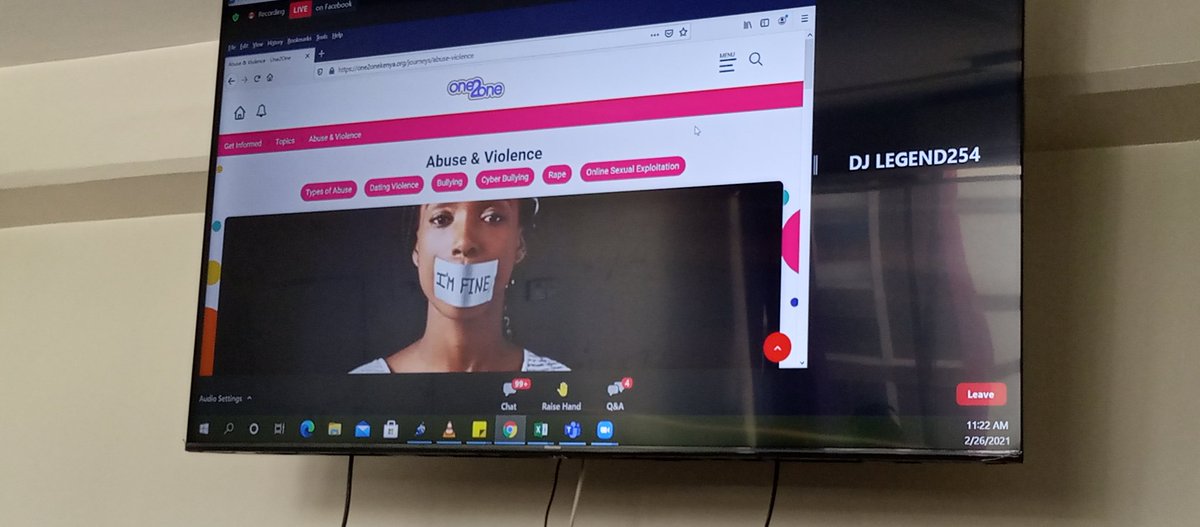 tamnyole's tweet photo. The launch is officially here and ongoing guys you can't miss to visit the website it's youth friendly, eye catching and comprehensive fully equipped with SRHR information go check it out don't be left out ππ
#One2oneWebsiteLaunch
#BongaNaOne2One
@MerciNmarie @NairobiYac https://t.co/TATQK22lfY