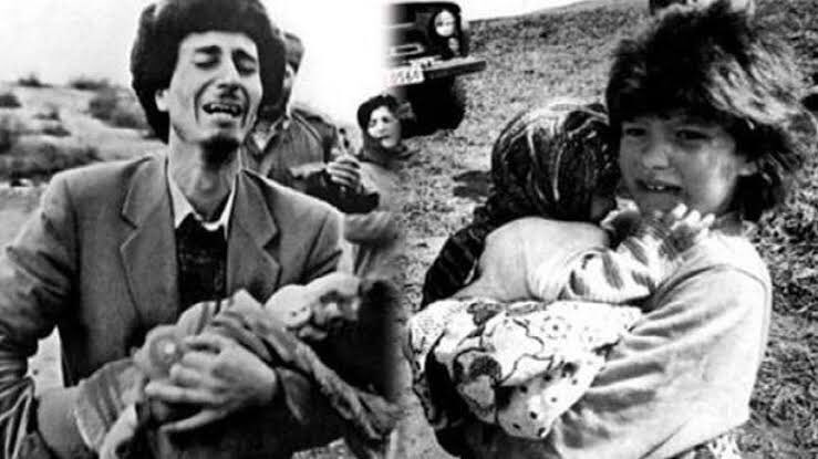 Zarifcehis's tweet photo. In 1992, 613 Azerbaijan's people have killed by Armenian murderers at #Khojaly. We will never forget and never stay shut up for this unacceptable genocide!

#KhojalyGenocide #HocalıKatliamı https://t.co/00giy3AIVs