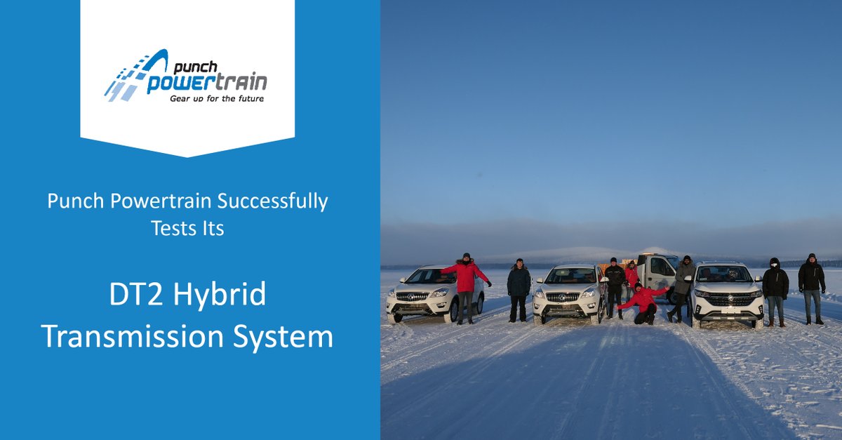 How would your transmission perform at sub-zero temperatures? After extensive testing in Arjeplog, Sweden, we are happy to share that our hybrid DT2 confirms its reliability in the toughest winter conditions, well below -30°C!
bit.ly/3stw9l5
#DT2 #HybridTransmission