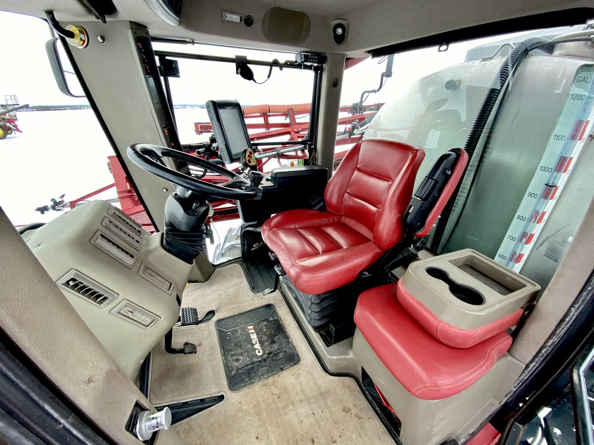 For Sale - 2011 Case 4420 - 2,472 hrs.  - 120’ boom - 1,200 gal tank - aim command - active hyd. suspension - luxury cab - 4 sets of nozzles - 710 floaters - 380 skinnies - freshly serviced - asking $165,000 OBO - Located Roblin, MB - Call (204) 937-0742 - Retweets appreciated