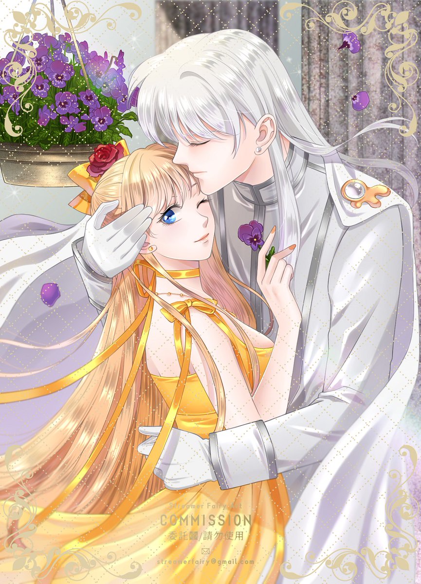 セーラームーン同人誌 エンディミオン×セレニティ クンツァイト×ヴィーナス