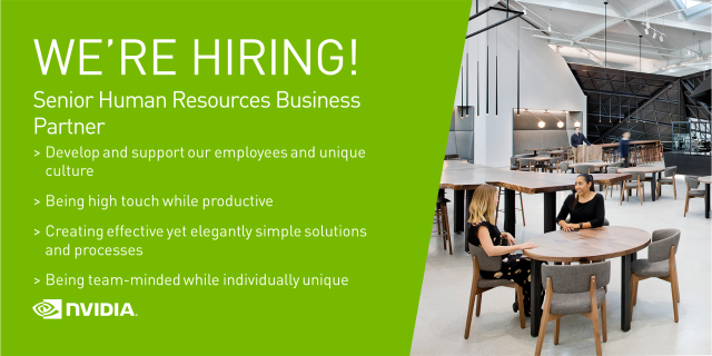 Disha_mg's tweet photo. We’re looking for seasoned HRBPs who are obsessed with developing managers and employees, taking on challenges with growth and scaling, while embracing and protecting our amazing culture. Come do your life’s work with the best. #NVIDIAlife #IAMAI https://t.co/uwUxXYPfvv https://t.co/wRQl7JOEqM