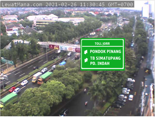 11:32 Tol JORR dr Veteran arah Kampung Rambutan macet sampai Pasar Rebo.

#JKTS (via H1)