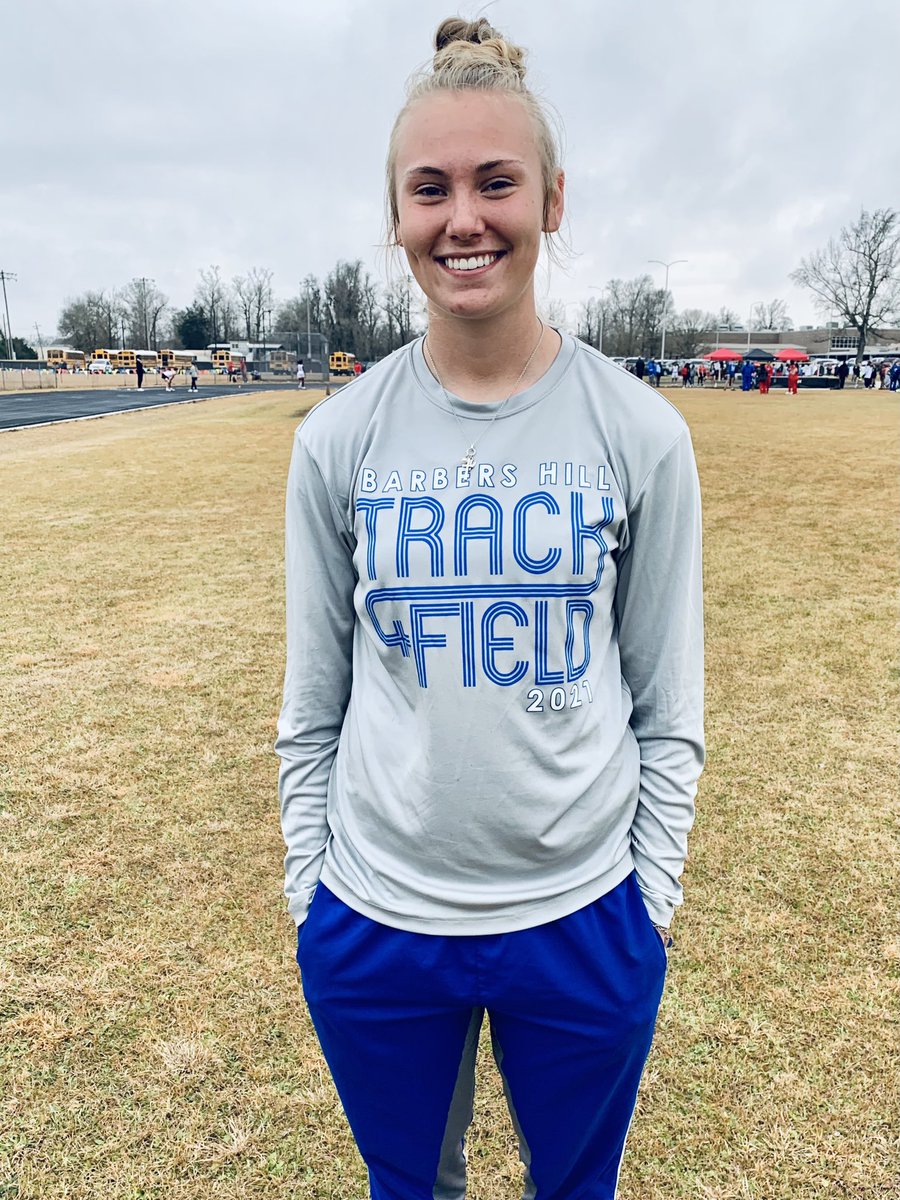 🚨New School Record!!!🚨<a href="/AlyssaT52173004/">Alyssa Thomas</a> goes for 37’ 8” in the shot put to add her name to the board! Somebody needs to snatch up this unsigned senior!!!#LeaveItAllOnTheTrack <a href="/BHBoosterClub/">BH Athletic Booster</a> <a href="/BH_Athletics/">Barbers Hill Athletics</a> @Baytown_Sports <a href="/TTFCA/">TTFCA</a> <a href="/ThrowsFactory/">ThrowsFactory</a> <a href="/JDFreeman54/">Coach Freeman</a> <a href="/InsideTxTrack/">Inside Texas Track</a>