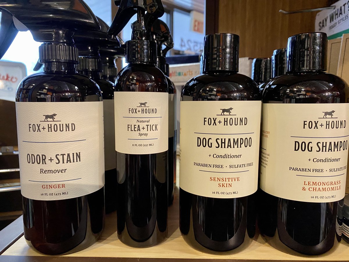 Introducing Fox + Hound  Grooming and home dog 🐕 products to <a href="/WineGourmetVa/">Wine Gourmet</a>, located in the pet section 😉 Man’s best friend deserves a dogs best products! 🐶#ecofriendly #handmade #womenowned #smallbatch #madeintheUSA