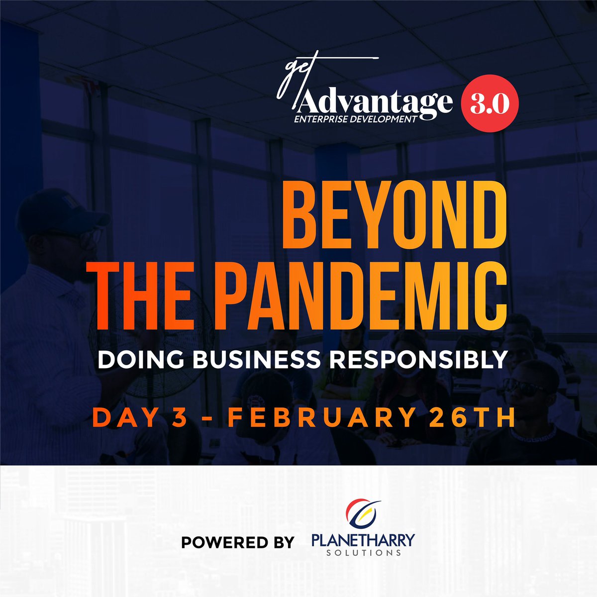 1Porbenihere's tweet photo. Day 3 of Enterprise Development 3.0
#planetharry #getadvantage #enterprisedevelopment #beyondthepandemic #SMEs #technology https://t.co/yLJq30d5li