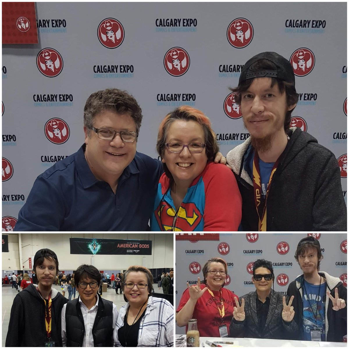 QOTW1973's tweet photo. @Corey_Feldman @SeanAstin Happy Birthday!!! April 2019 pic. I'm still twitterpated #gooniesneversaydie https://t.co/CLT2tjPZVg