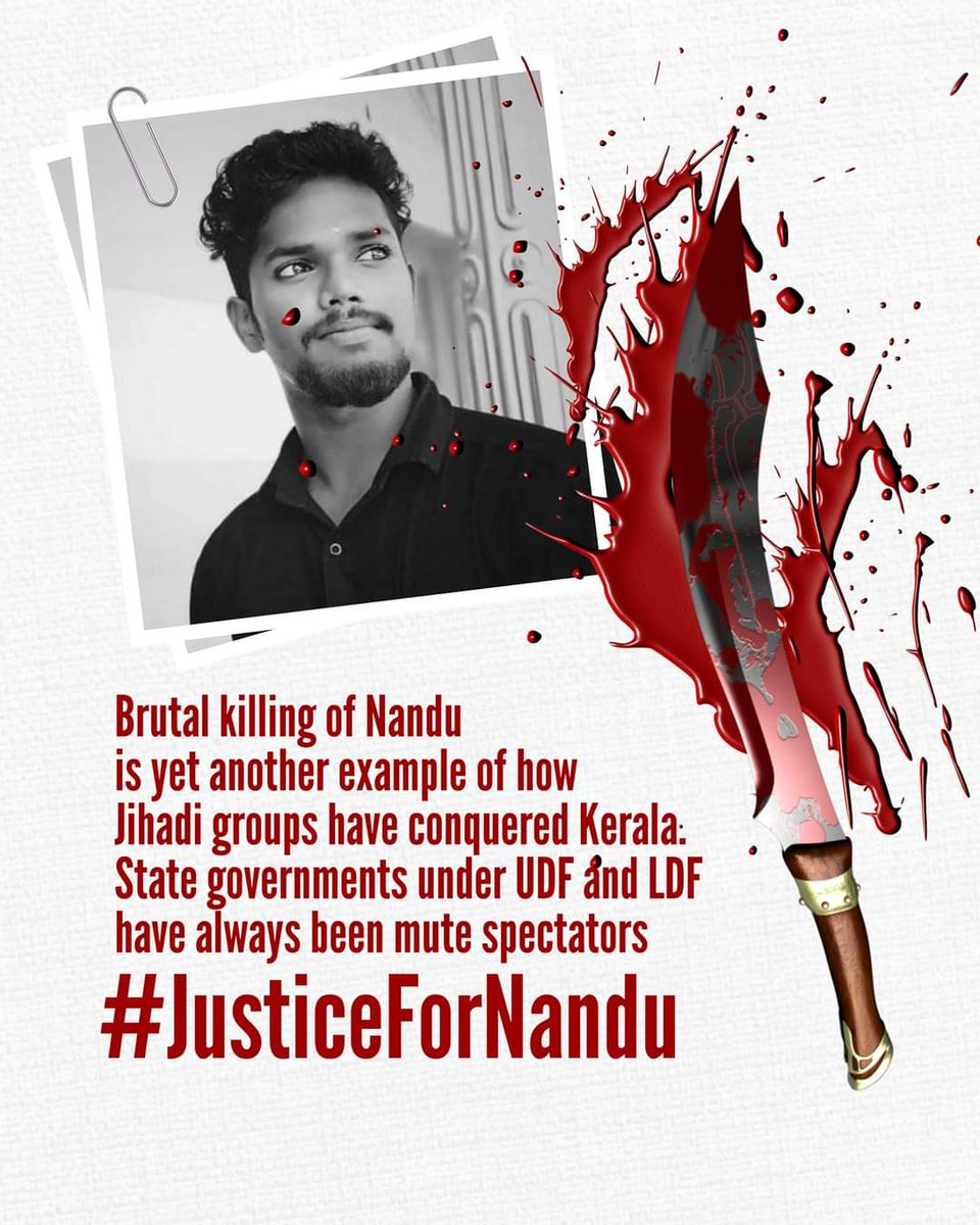 Arjun24838527's tweet photo. It is a kind of RED WHALE Game in Kerala, God's own land is worst hit by Communist and
Jihadi violence. 
#BanPFI https://t.co/JMzAP3xWjr