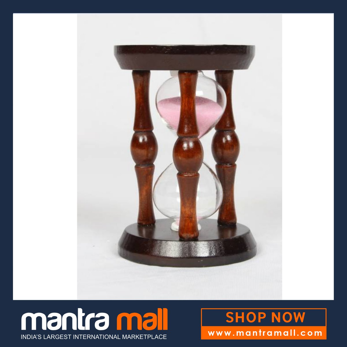 mantramall's tweet photo. Check out Nirmal Handicrafts Wooden Sand Timer. Click here and shop now : https://t.co/6otLPaBy4G https://t.co/GeX1Y6rBUu