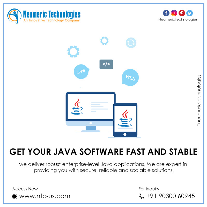 VenkiNtc's tweet image. Our Java Development Services:
➥ Enterprise Java Development ➥ Product Engineering / Development ➥ Java Web Development ➥ Java/J2EE Development ➥ Java Maintenance and Support ➥ Java Migration
#javadevelopmentcompany #javaapplicationdevelopmentcompany #neumerictechnologies