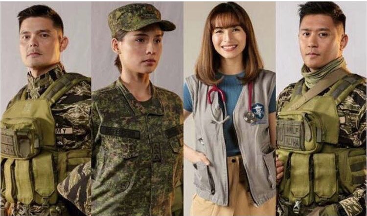 mariadongmarian's tweet photo. Team #DOTSPH 👏☺️☺️ #DescendantsOfTheSunPH 
Jasmine Curtis 
Rocco Nacino 
Jennylyn Mercado 
And to our Big Boss ➡️
Dingdong Dantes https://t.co/YOGiZFEfwl